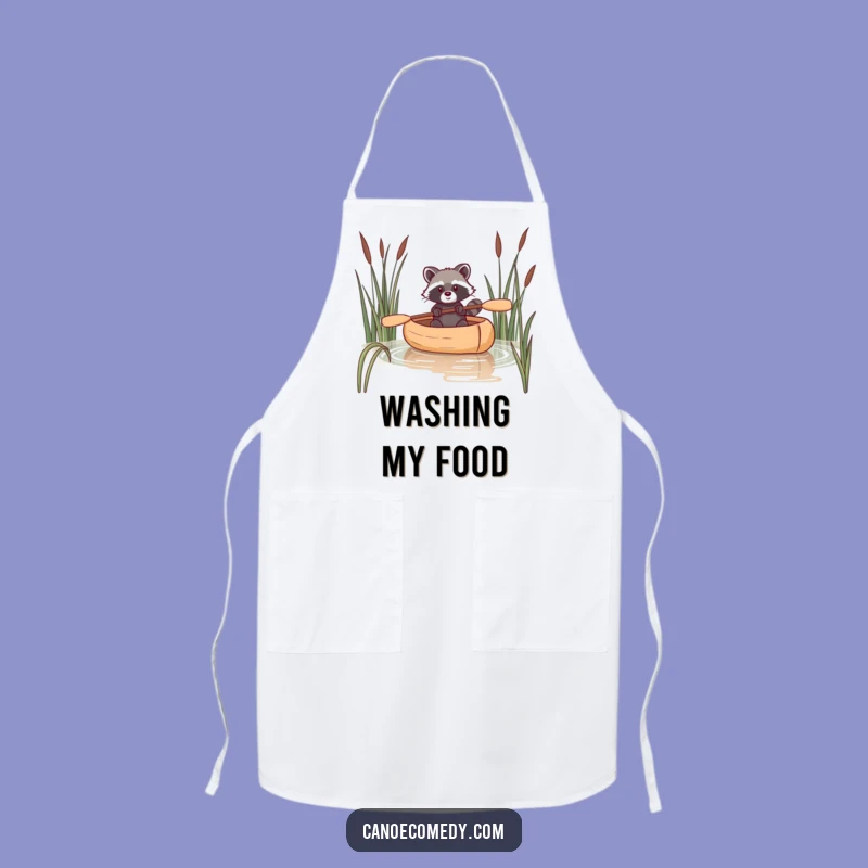 Funny Raccoon Canoe Apron: Hilarious Kitchen Fun for Resourceful Cooks