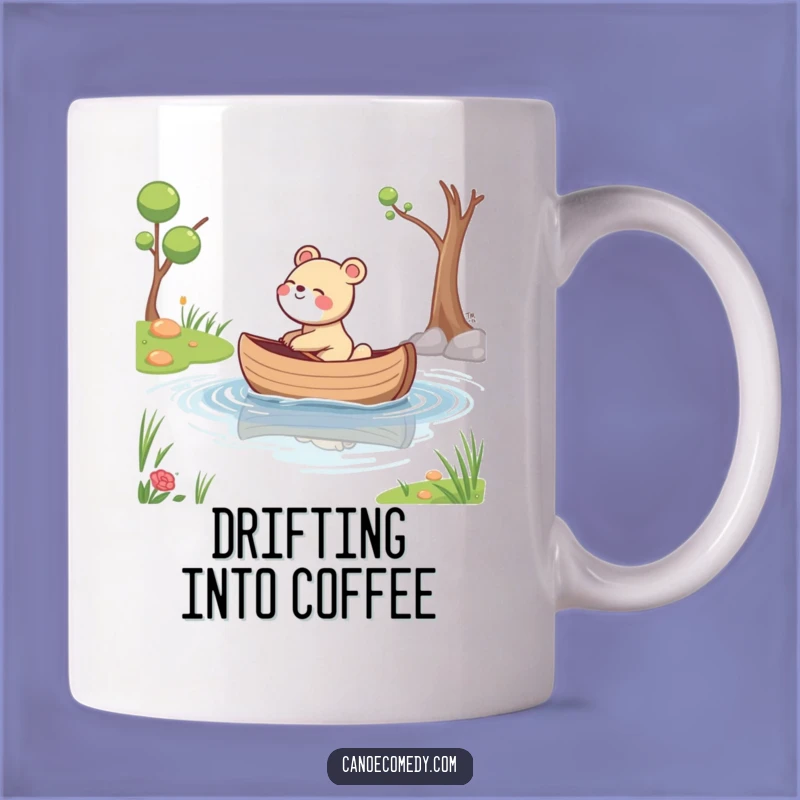Funny Giggling Animal Stream Mug: Relaxed Drift Gift for Chill Vibes
