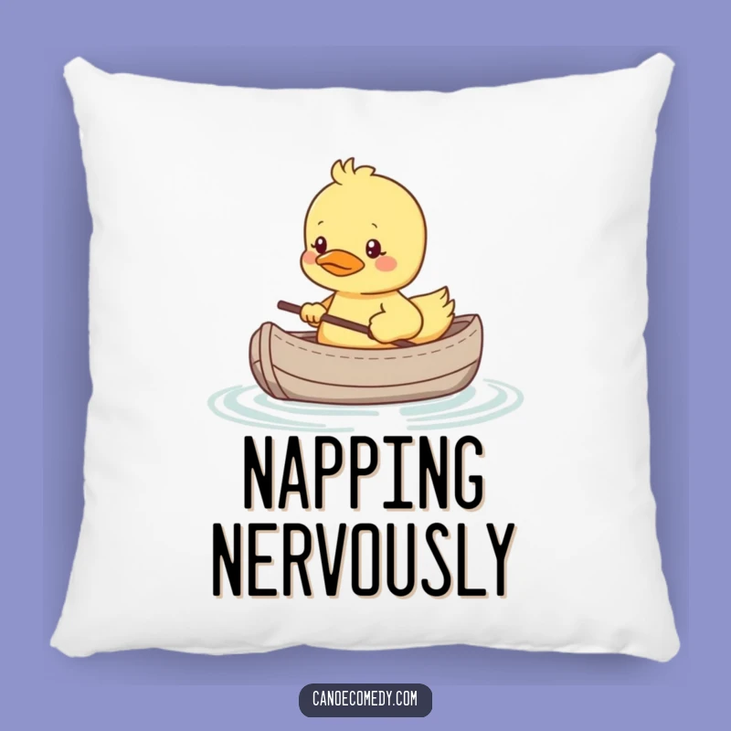 Funny Kawaii Duckling Canoe Pillow, Soft Humorous Accent for Shy Comfort