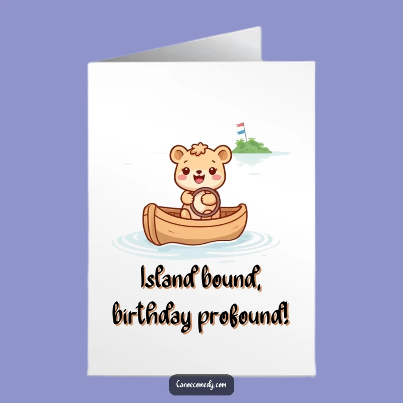 Happy Animal Birthday Card Free Printable: Sparkly Island Dreams, Fun Gift!