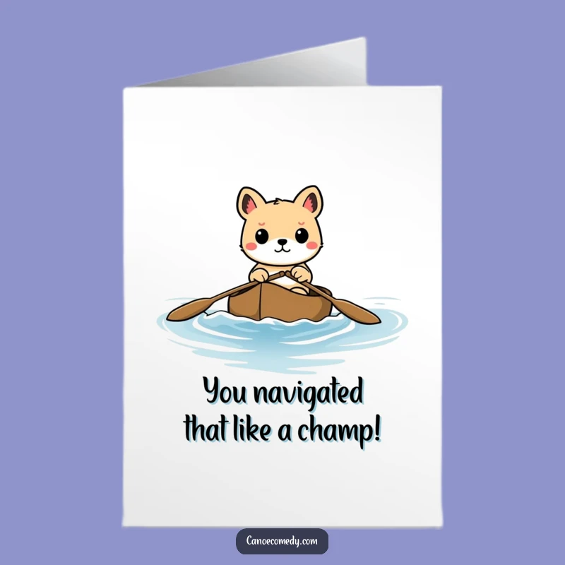Celebrate achievements with this funny free printable congratulations card. Print at home to honor their victorious journey!