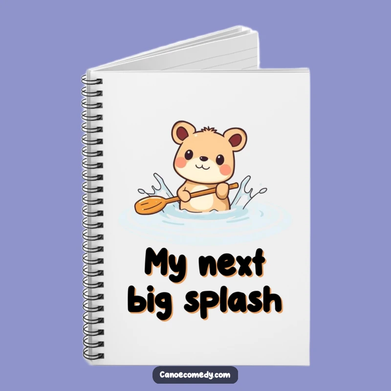 Funny Animal River Splash Notebook: Playful Paddle Journal for Inspired Ideas