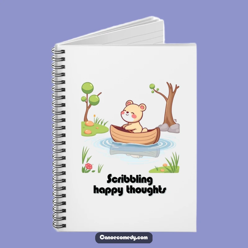 Funny Giggling Animal Stream Notebook: Journal Your Relaxed Thoughts