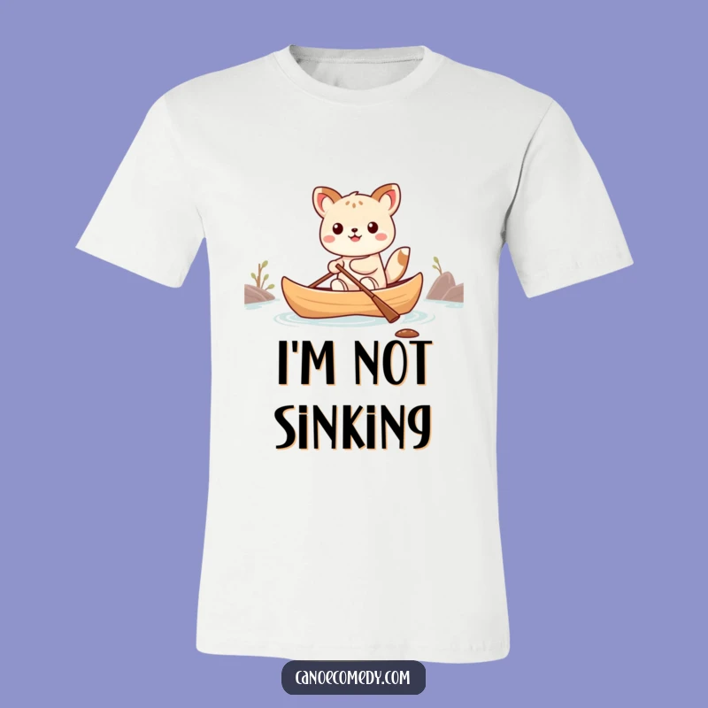 T-Shirt: Funny Kawaii Animal Canoe Balance - The Ultimate Hilarious Gift!